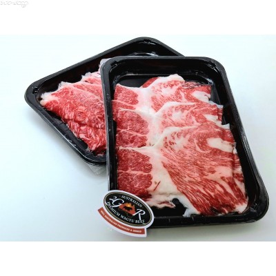 AU80 澳洲2GR和牛M6~7牛前胸火鍋片(約150g/碟，Skinpack)網購原價HK$47.00/碟，會員價HK$42.00/碟